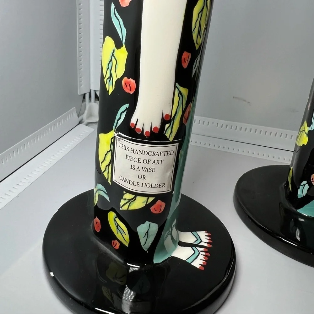 Susan Paley Candlestick by Ganz, SARA, Stunning! Set Of 2